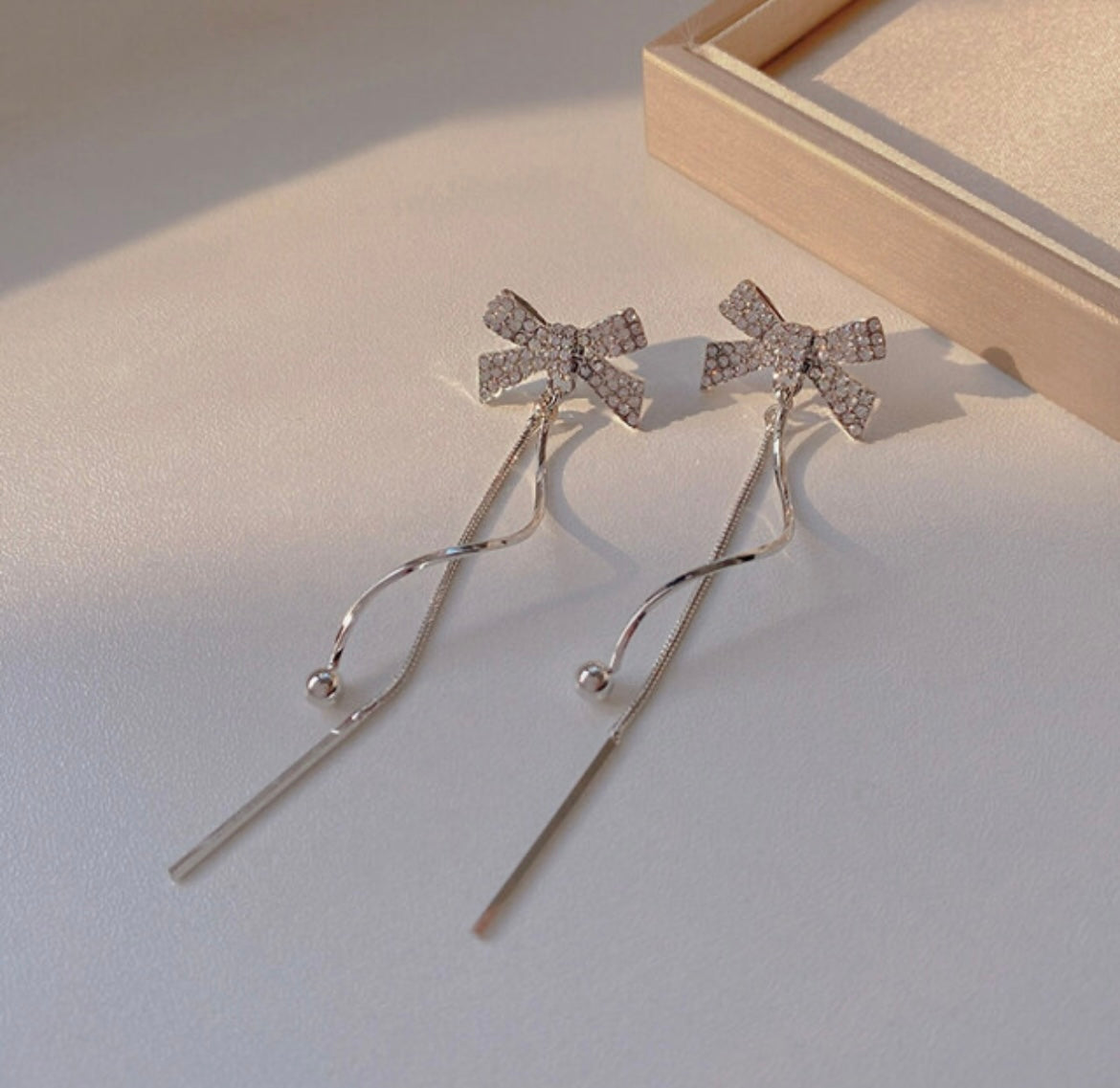 Iced Bow Danglers