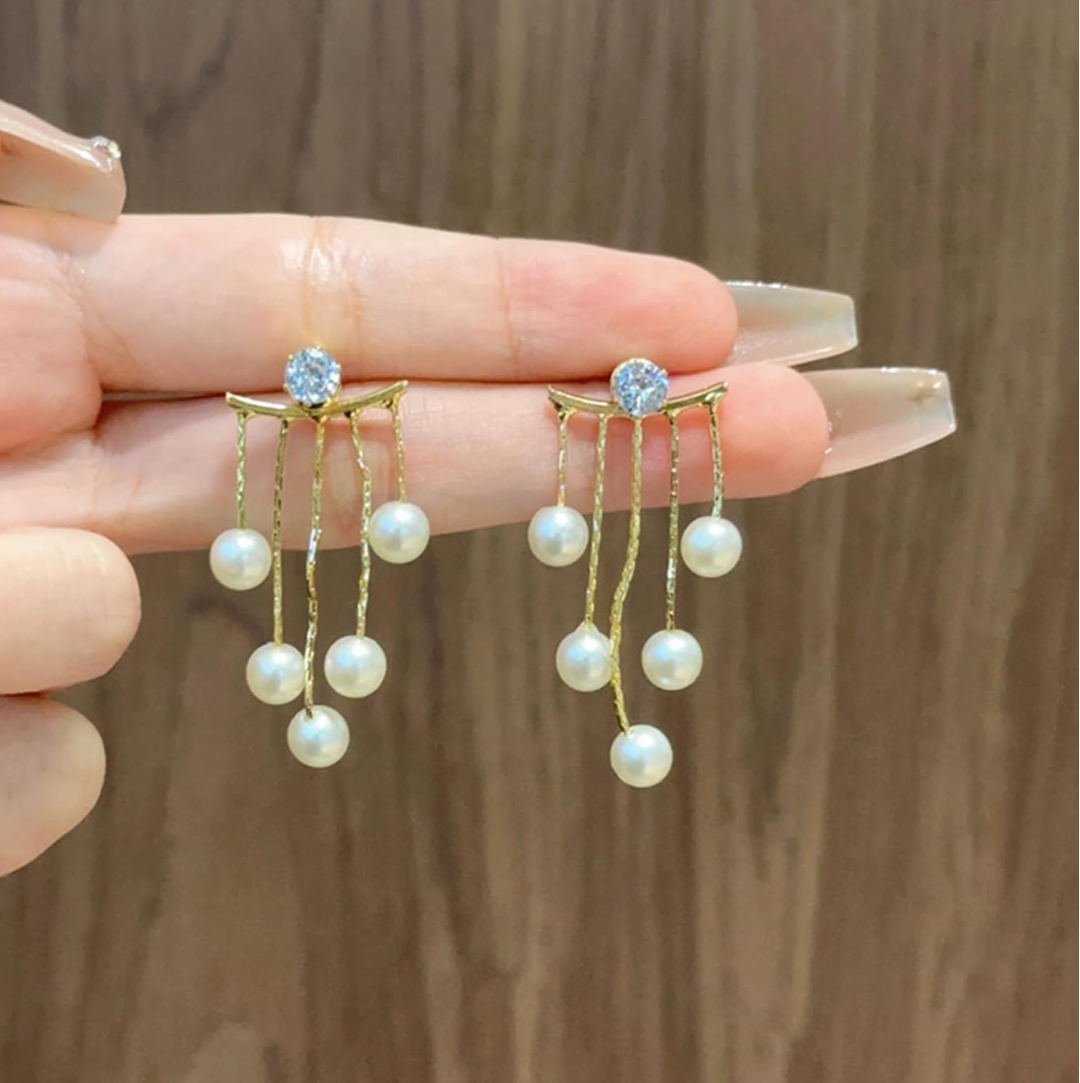 Fruits of Pearl Danglers