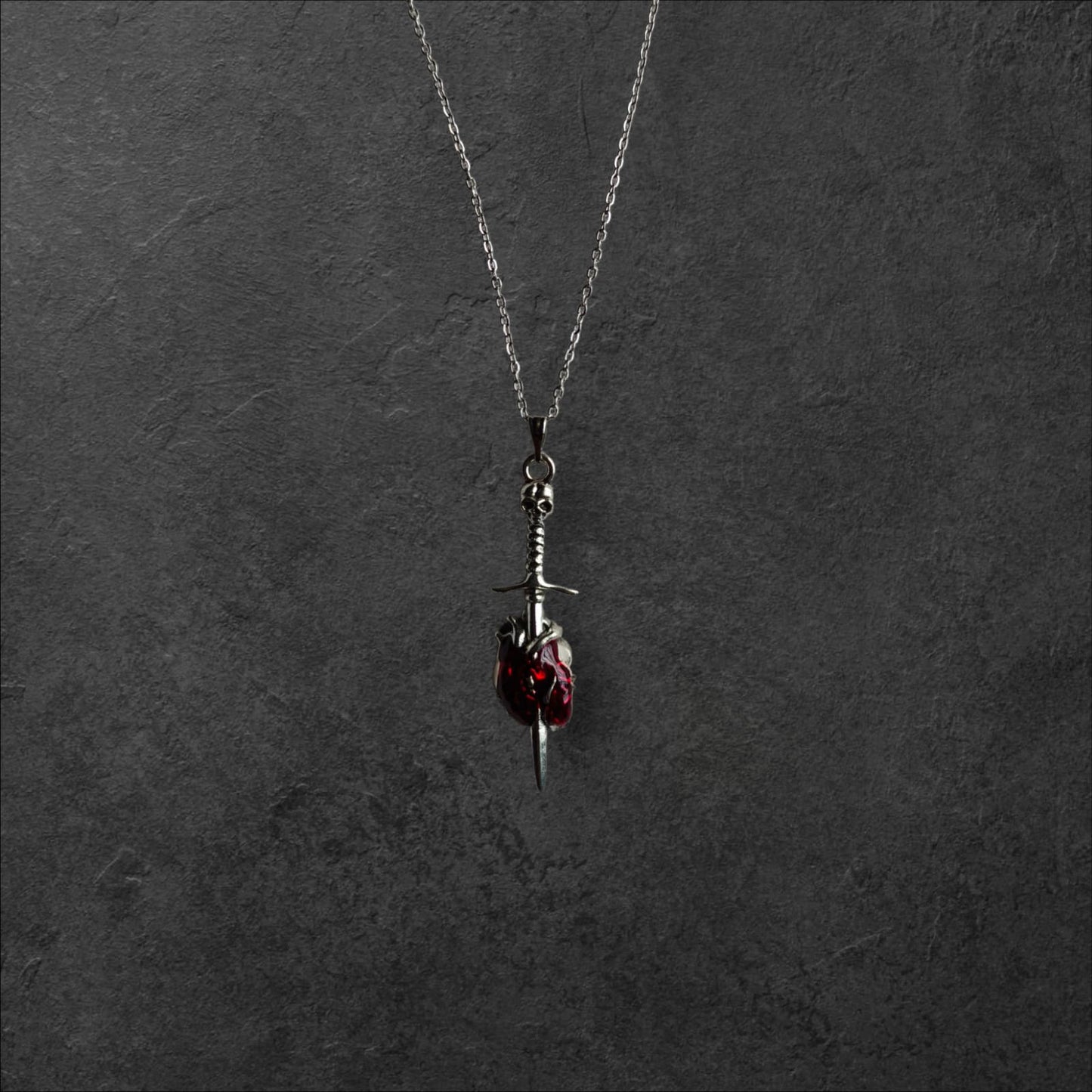 Dagger in Organ Necklace - Peppy Chic