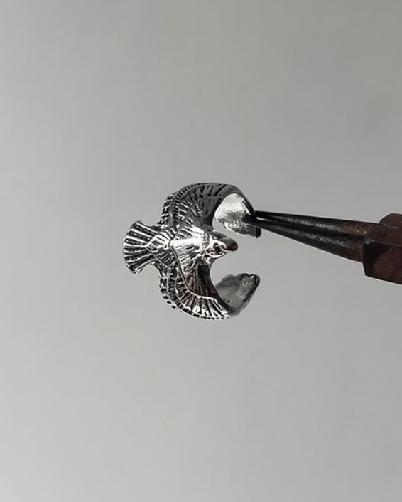 Flying Eagle Ring (Adjustable) - Peppy Chic