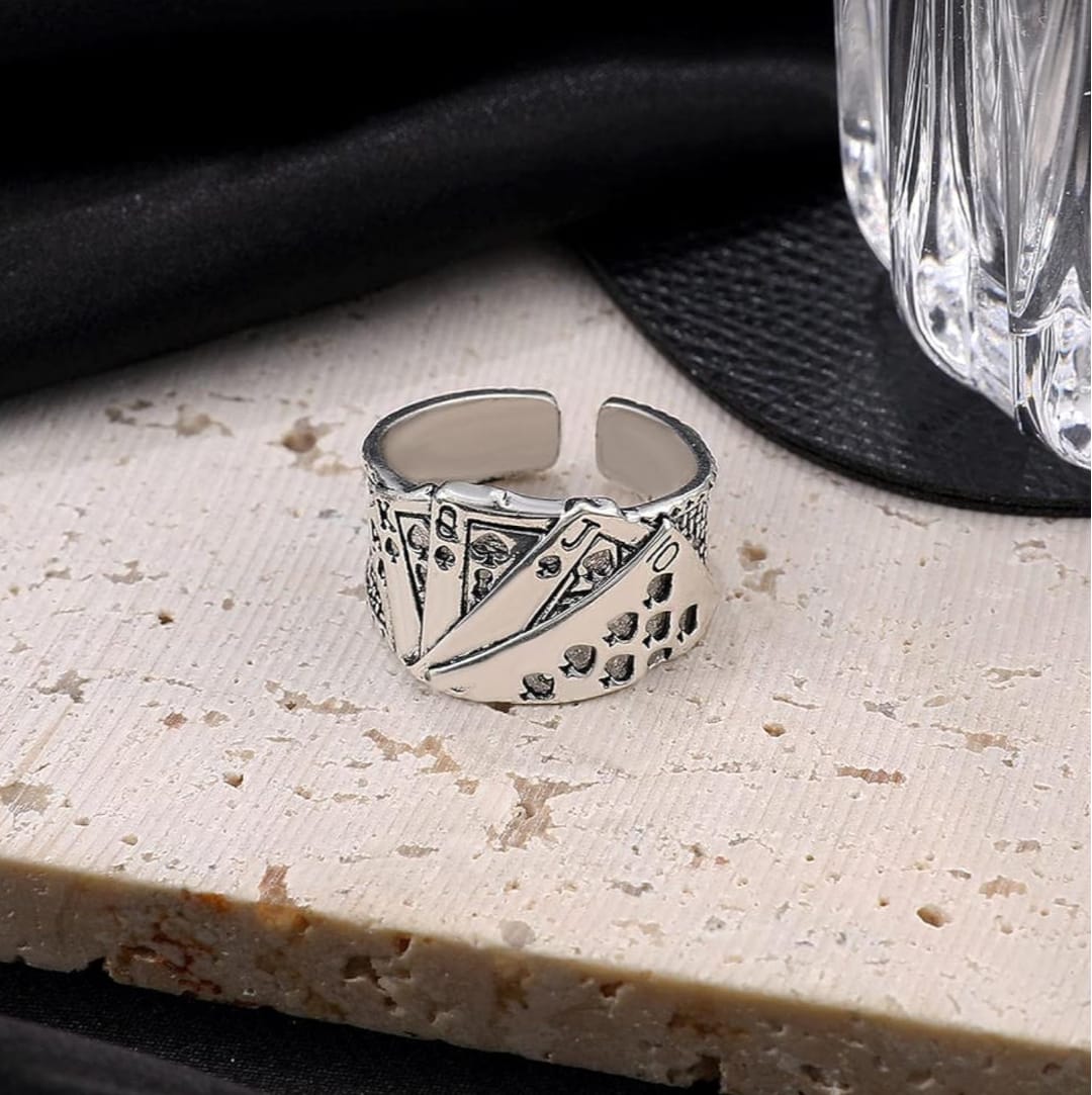 Gambler's Ring (Adjustable) - Peppy Chic