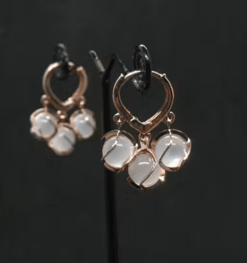 Opal Cluster Earrings - Peppy Chic