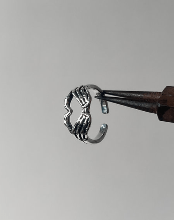 Skeleton Pookie Ring (Adjustable) - Peppy Chic