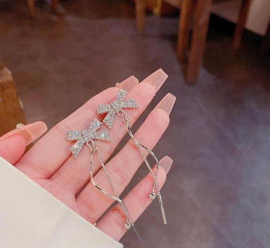 Iced Bow Danglers