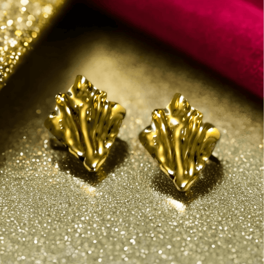 Abstract Statement Studs - Peppy Chic