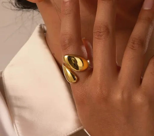 Chunky Adjustable Ring - Peppy Chic