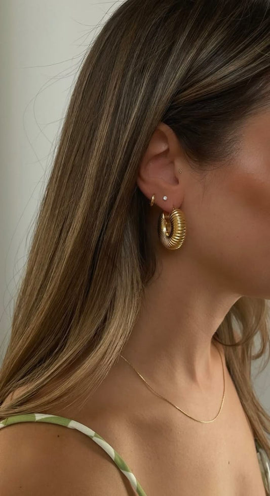Cocoon Hoops - Peppy Chic