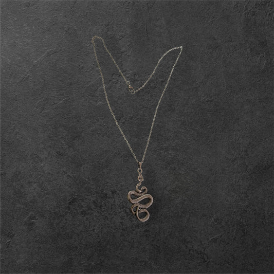 Coiled Snake Necklace - Peppy Chic
