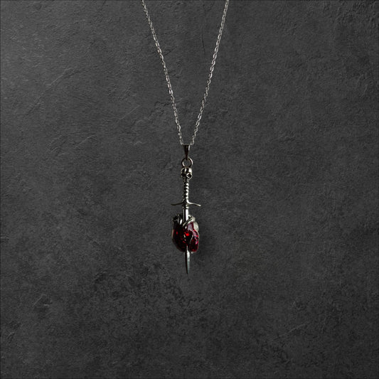 Dagger in Organ Necklace - Peppy Chic