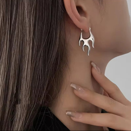 Flame Hoops - Peppy Chic
