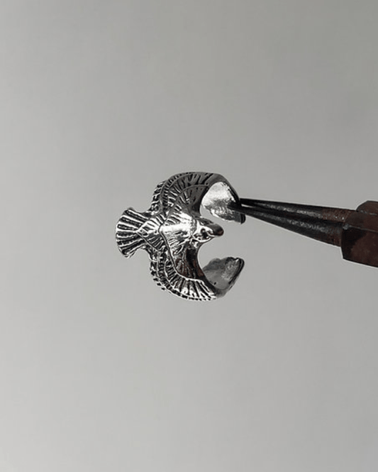Flying Eagle Ring (Adjustable) - Peppy Chic