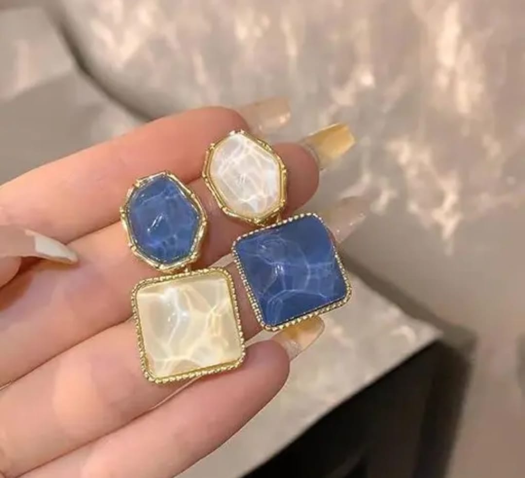 Mystic Resin Earrings - Peppy Chic