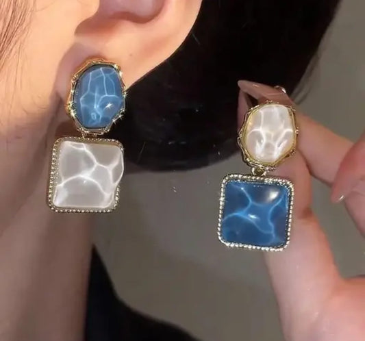 Mystic Resin Earrings - Peppy Chic
