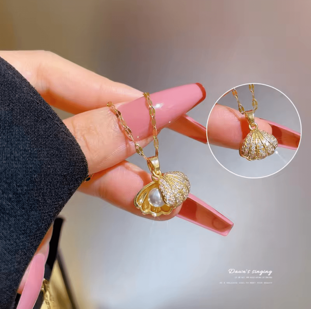 Shell Necklace - Peppy Chic